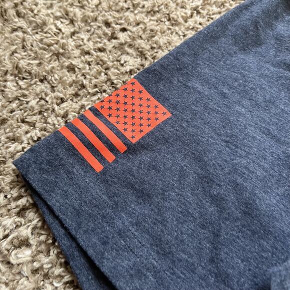 Grunt Style patriot eagle Men's Short Sleeve TShirt Gray 2xl Freedom 2xl defend - Picture 10 of 11
